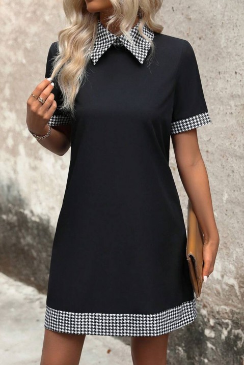 Šaty VIOLORDA, Farba: čierna, IVET.EU - Štýlové oblečenie