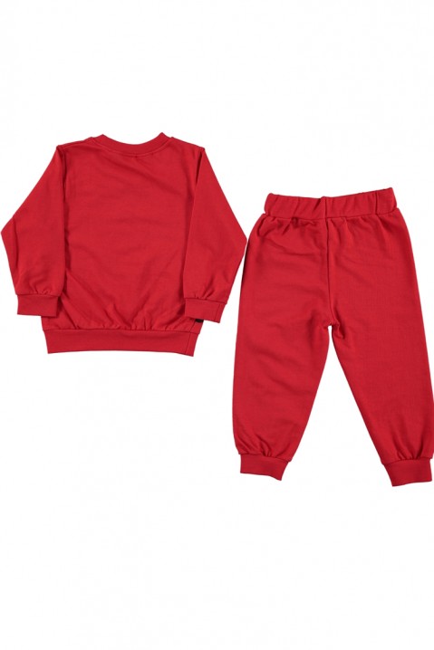 Dívčí komplet LEFOLSI, Barva: červená, IVET.EU - Stylové oblečení