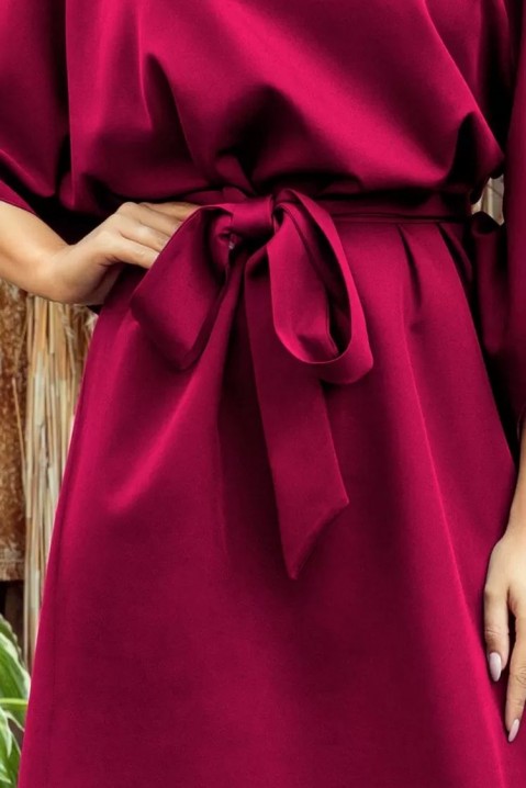 Φόρεμα MALIARA BORDO, Χρώμα: μπορντό, IVET.EU - Εκπτώσεις έως -80%