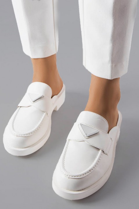 Dámské pantofle GRENOLDA WHITE, Barva: bílá, IVET.EU - Stylové oblečení