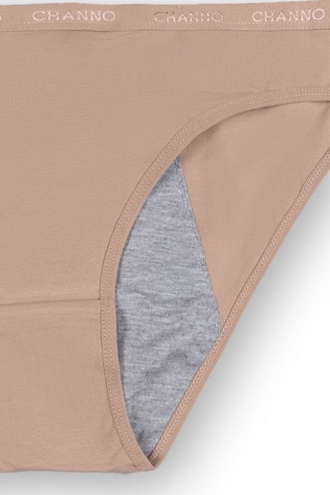 Mentstruační kalhotky MASITA BEIGE, Barva: béžová, IVET.EU - Stylové oblečení