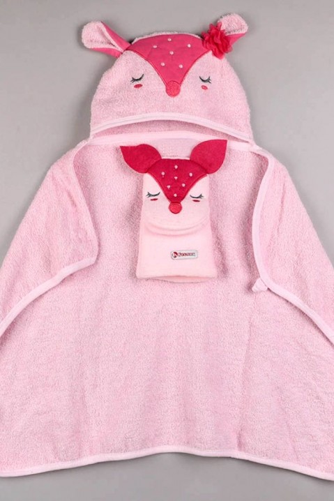 Koupelnový dívčí komplet MONITKA, Barva: ružová, IVET.EU - Stylové oblečení