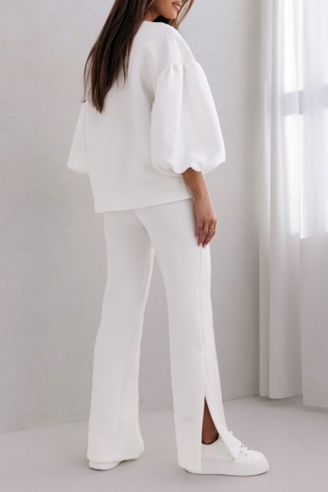 Παντελόνι PELINETA WHITE, Χρώμα: άσπρο, IVET.EU - Εκπτώσεις έως -80%