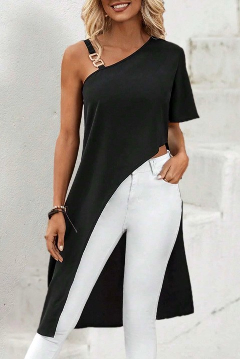 Γυναικεία μπλούζα ELENSORA, Χρώμα: μαύρο, IVET.EU - Εκπτώσεις έως -80%