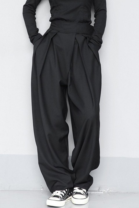 Dámské kalhoty LORESONA, Barva: černá, IVET.EU - Stylové oblečení