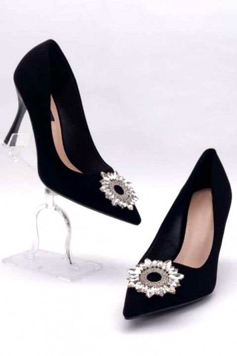 Γυναικεία παπούτσια KAMINTA BLACK, Χρώμα: μαύρο, IVET.EU - Εκπτώσεις έως -80%