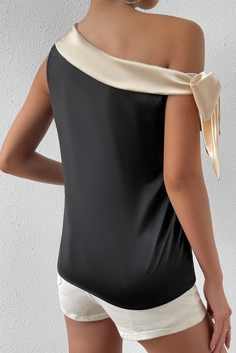 Γυναικείο πουκάμισο BASELDORA, Χρώμα: μαύρο, IVET.EU - Εκπτώσεις έως -80%