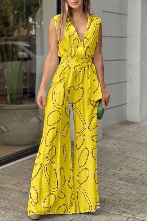 Ολόσωμη φόρμα KOTERSA YELLOW, Χρώμα: κίτρινο, IVET.EU - Εκπτώσεις έως -80%