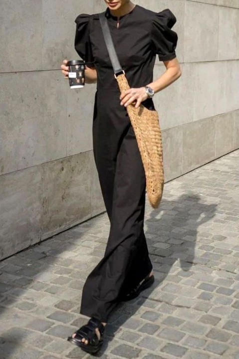 Šaty LONGETA, Barva: černá, IVET.EU - Stylové oblečení