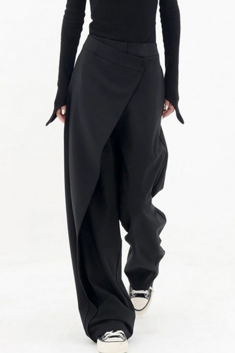 Παντελόνι ZARMELA BLACK, Χρώμα: μαύρο, IVET.EU - Εκπτώσεις έως -80%