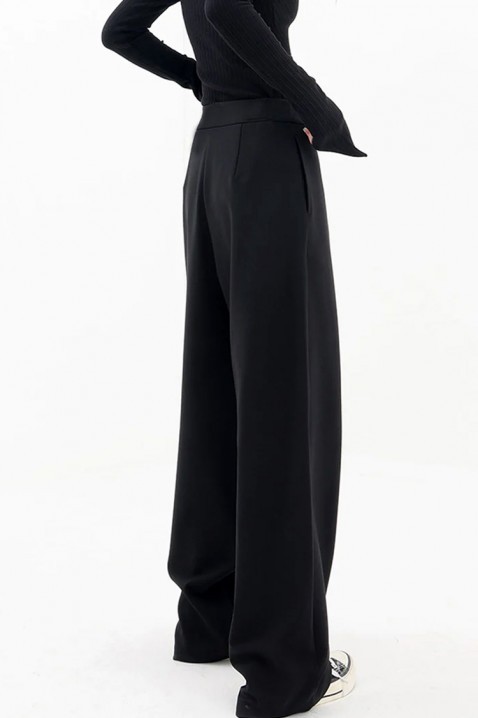 Dámské kalhoty ZARMELA BLACK, Barva: černá, IVET.EU - Stylové oblečení