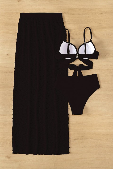 Plážový komplet EROLEADA BLACK, Barva: černá, IVET.EU - Stylové oblečení