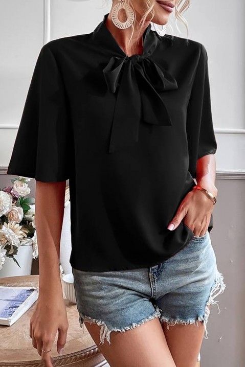 Γυναικεία μπλούζα LANEFONA BLACK, Χρώμα: μαύρο, IVET.EU - Εκπτώσεις έως -80%