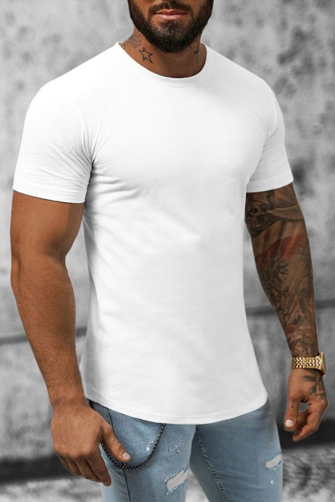 Ανδρικό μπλουζάκι SELION, Χρώμα: άσπρο, IVET.EU - Εκπτώσεις έως -80%