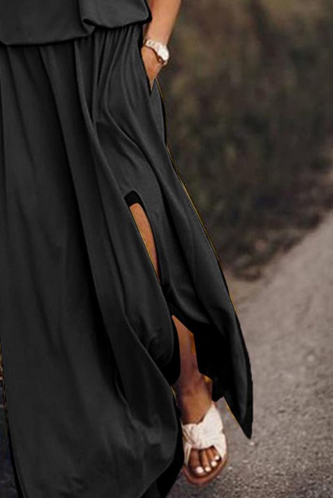 Φόρεμα BERVOLA BLACK, Χρώμα: μαύρο, IVET.EU - Εκπτώσεις έως -80%