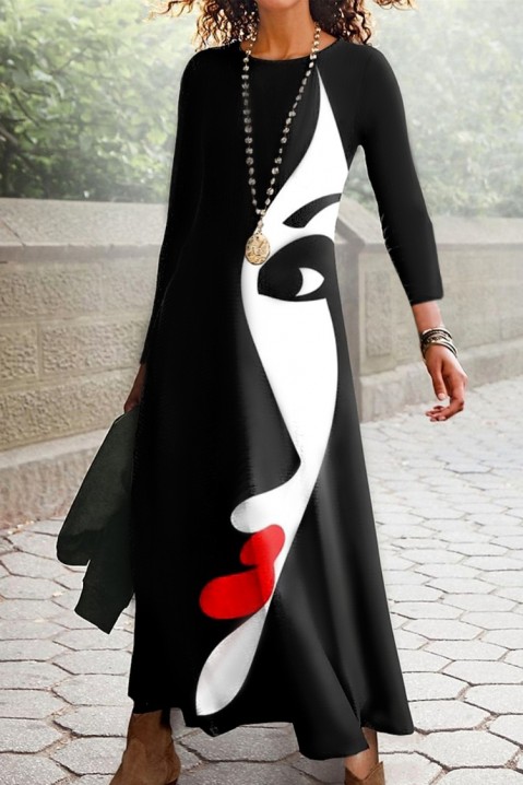 Šaty GERMONA, Barva: černá, IVET.EU - Stylové oblečení
