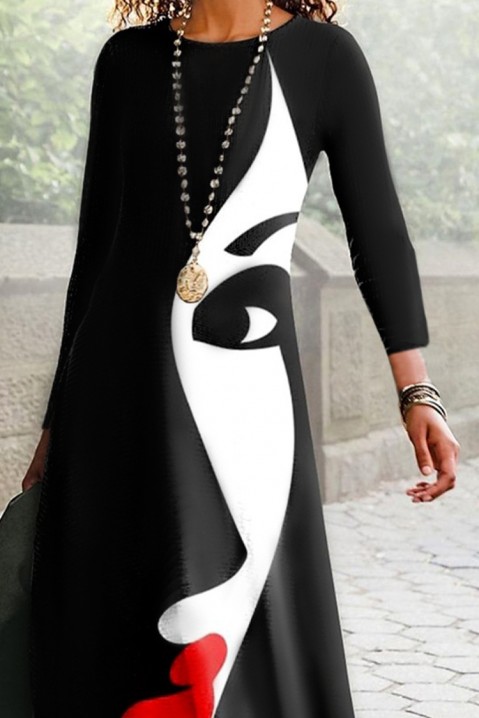 Šaty GERMONA, Barva: černá, IVET.EU - Stylové oblečení