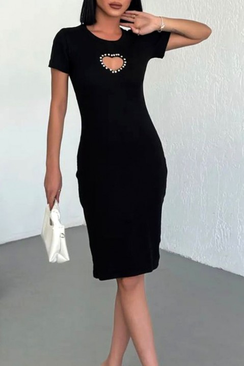 Šaty LASELTA, Farba: čierna, IVET.EU - Štýlové oblečenie