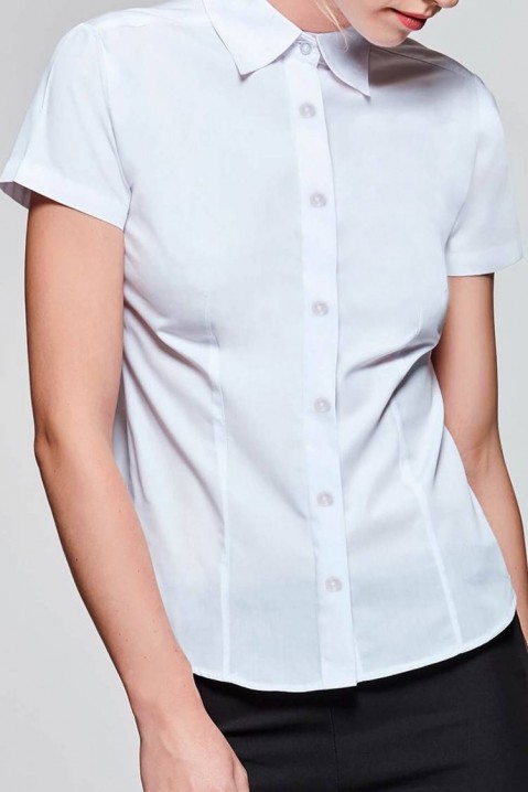 Γυναικείο πουκάμισο SOFIA WHITE, Χρώμα: άσπρο, IVET.EU - Εκπτώσεις έως -80%