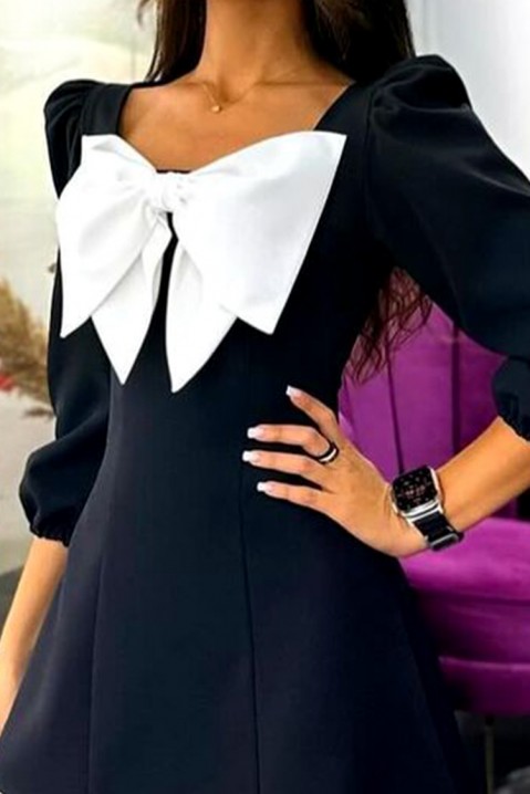 Šaty HOSILDA, Farba: bielo čierna, IVET.EU - Štýlové oblečenie