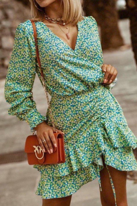 Šaty DOVELPA GREEN, Barva: mnohobarevná, IVET.EU - Stylové oblečení