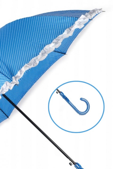 Deštník AGALDENA BLUE, Barva: světlemodrá, IVET.EU - Stylové oblečení