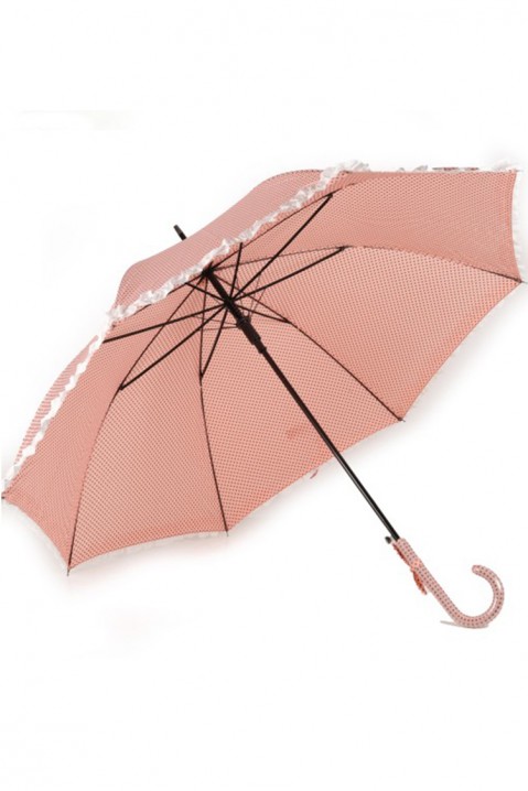 Ομπρέλα AGALDENA PEACH, Χρώμα: ροδακινί, IVET.EU - Εκπτώσεις έως -80%