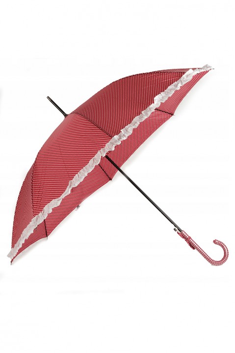 Dáždnik AGALENA RED, Farba: červená, IVET.EU - Štýlové oblečenie