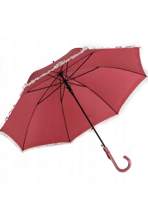 Deštník AGALENA RED, Barva: červená, IVET.EU - Stylové oblečení