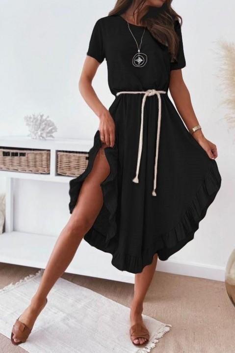 Šaty VENDESA BLACK, Barva: černá, IVET.EU - Stylové oblečení