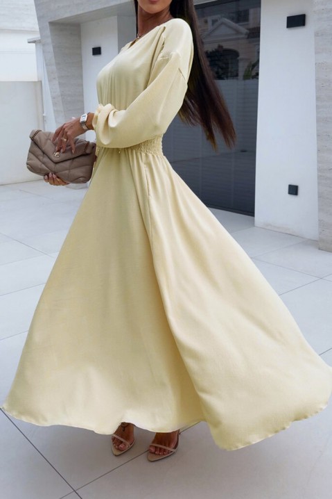 Φόρεμα SOBERTOLDA ECRU, Χρώμα: εκρού, IVET.EU - Εκπτώσεις έως -80%