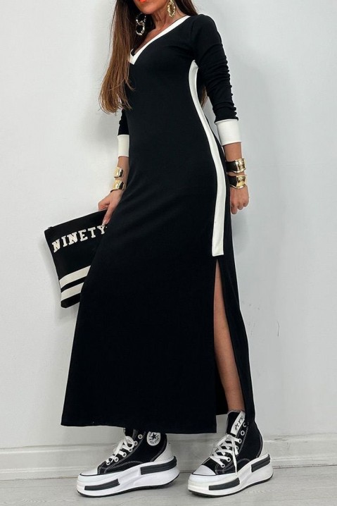 Φόρεμα BONSALA, Χρώμα: μαύρο και άσπρο, IVET.EU - Εκπτώσεις έως -80%