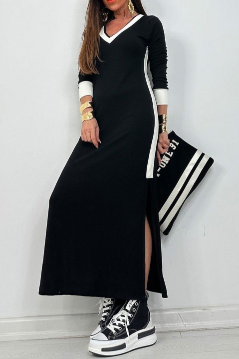 Φόρεμα BONSALA, Χρώμα: μαύρο και άσπρο, IVET.EU - Εκπτώσεις έως -80%