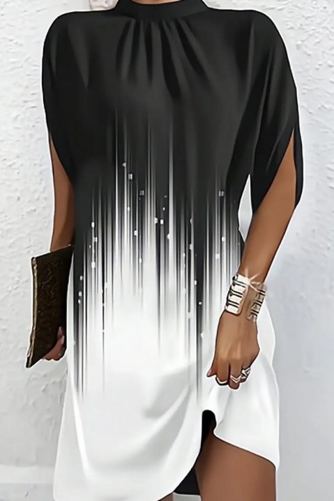 Φόρεμα ENZOLDA, Χρώμα: μαύρο και άσπρο, IVET.EU - Εκπτώσεις έως -80%