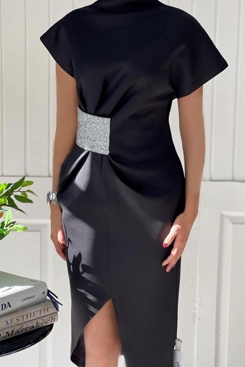 Suknelė FIMERLA BLACK, Spalvos: juoda, IVET.EU - Madinga apranga