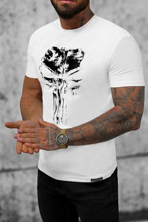 Pánské triko MEFROZO WHITE, Barva: bílá, IVET.EU - Stylové oblečení