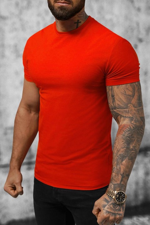 Ανδρικό κοντομάνικο μπλουζάκι DILENFO RED, Χρώμα: κόκκινο, IVET.EU - Εκπτώσεις έως -80%