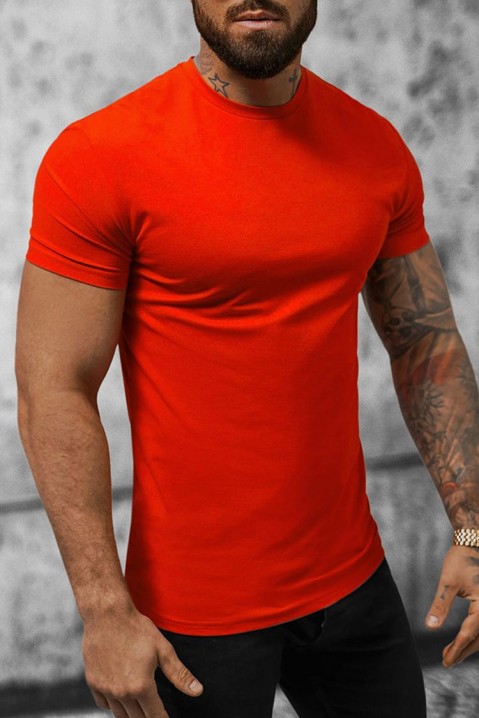 Ανδρικό κοντομάνικο μπλουζάκι DILENFO RED, Χρώμα: κόκκινο, IVET.EU - Εκπτώσεις έως -80%