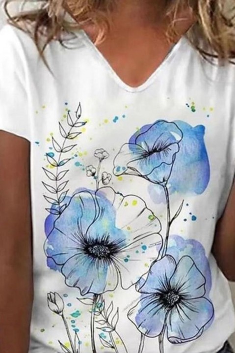 Dámské triko ROLONSA, Barva: bílá, IVET.EU - Stylové oblečení