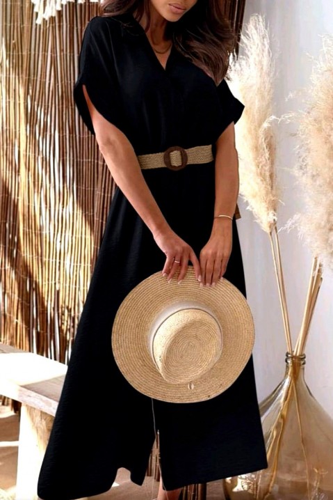 Suknelė VIZONDA BLACK, Spalvos: juoda, IVET.EU - Madinga apranga
