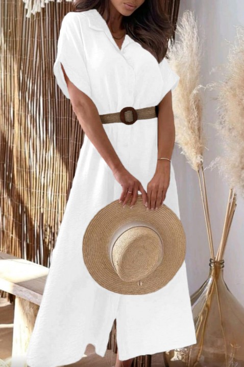 Šaty VIZONDA WHITE, Farba: biela, IVET.EU - Štýlové oblečenie
