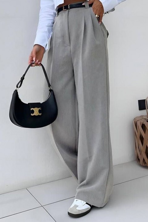 Dámské kalhoty LORONGA GREY, Barva: šedá, IVET.EU - Stylové oblečení