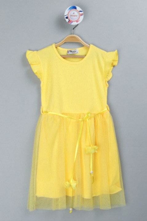Šaty ADOREMI, Barva: žlutá, IVET.EU - Stylové oblečení