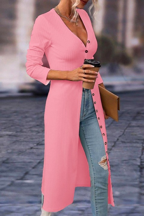 Dámský kardigan MAFROLDA PINK, Barva: ružová, IVET.EU - Stylové oblečení
