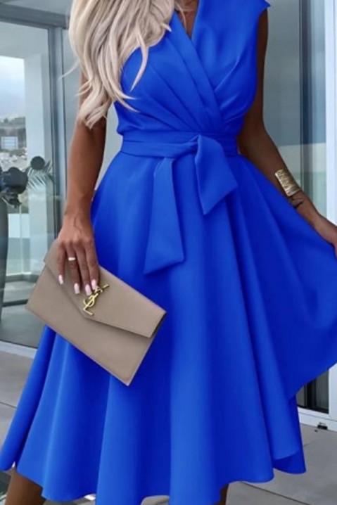 Suknelė MORTELDA BLUE, Spalvos: rugiagėlių, IVET.EU - Madinga apranga