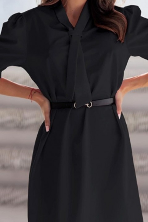 Φόρεμα VIMOLDA BLACK, Χρώμα: μαύρο, IVET.EU - Εκπτώσεις έως -80%