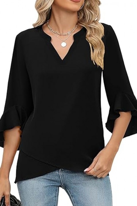 Γυναικεία μπλούζα PENTERA BLACK, Χρώμα: μαύρο, IVET.EU - Εκπτώσεις έως -80%