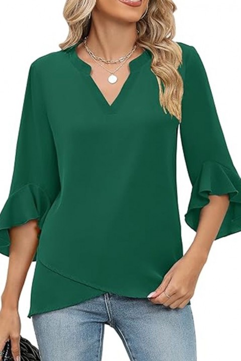 Γυναικεία μπλούζα PENTERA GREEN, Χρώμα: πράσινο, IVET.EU - Εκπτώσεις έως -80%