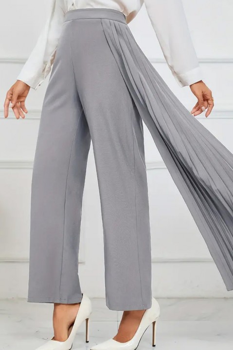 Dámské kalhoty ACELORA GREY, Barva: šedá, IVET.EU - Stylové oblečení