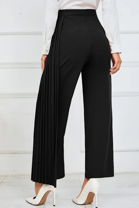 Dámské kalhoty ACELORA BLACK, Barva: černá, IVET.EU - Stylové oblečení